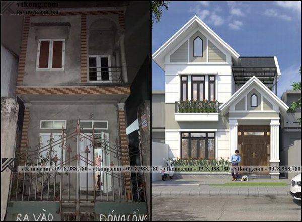 Nhà đẹp 2025 khi cải tạo