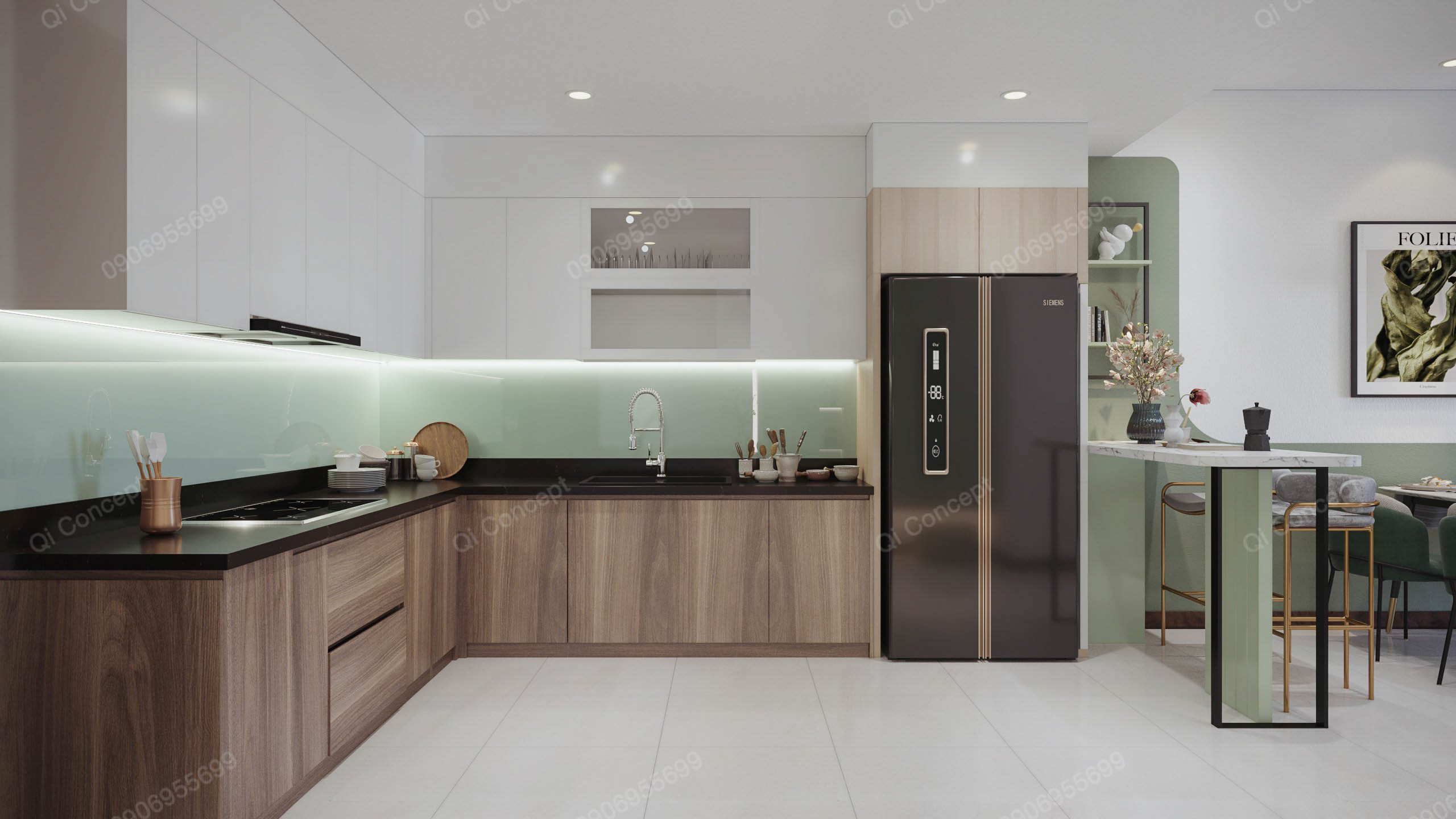 Cải tạo căn hộ Saigon Pearl